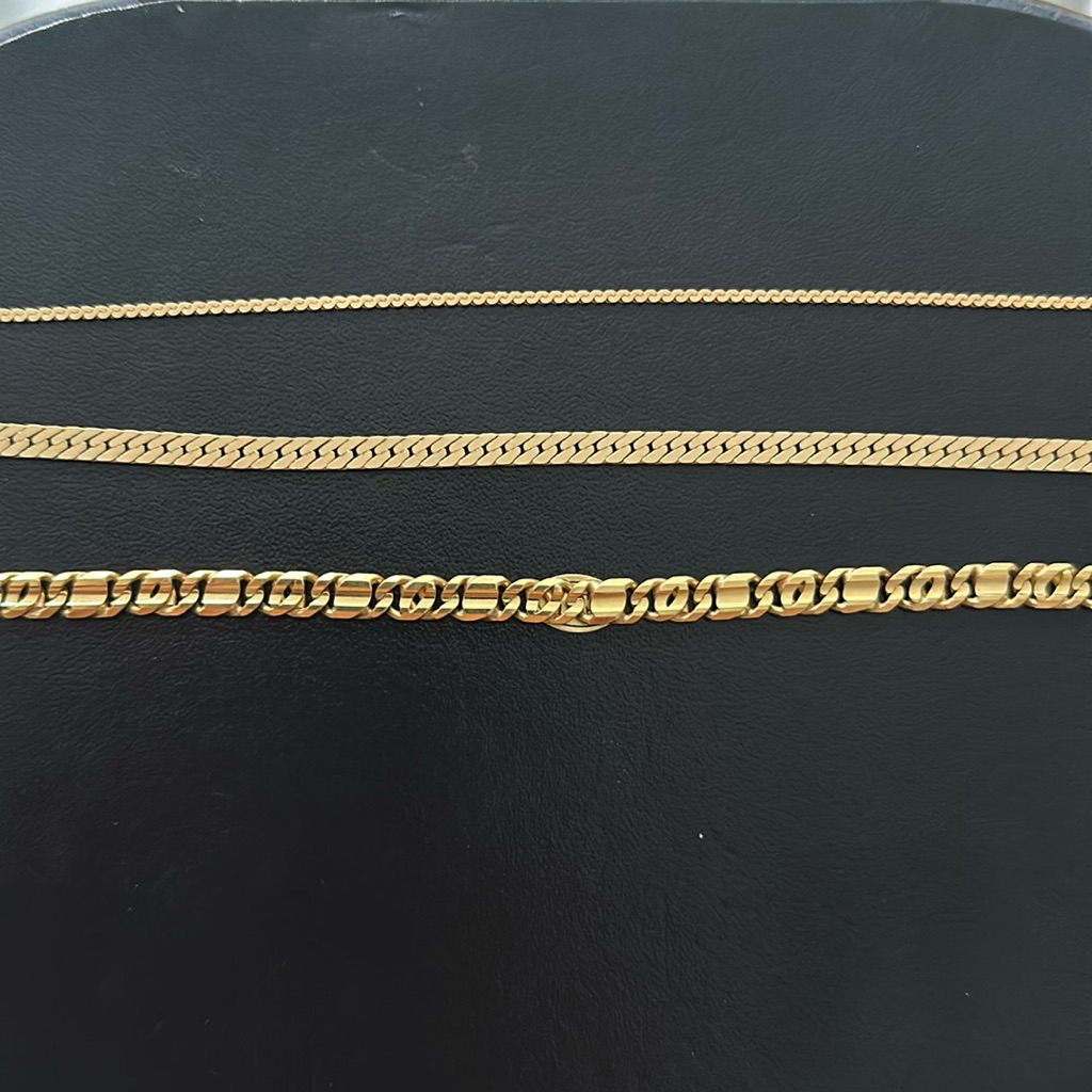 Three Gold Chains